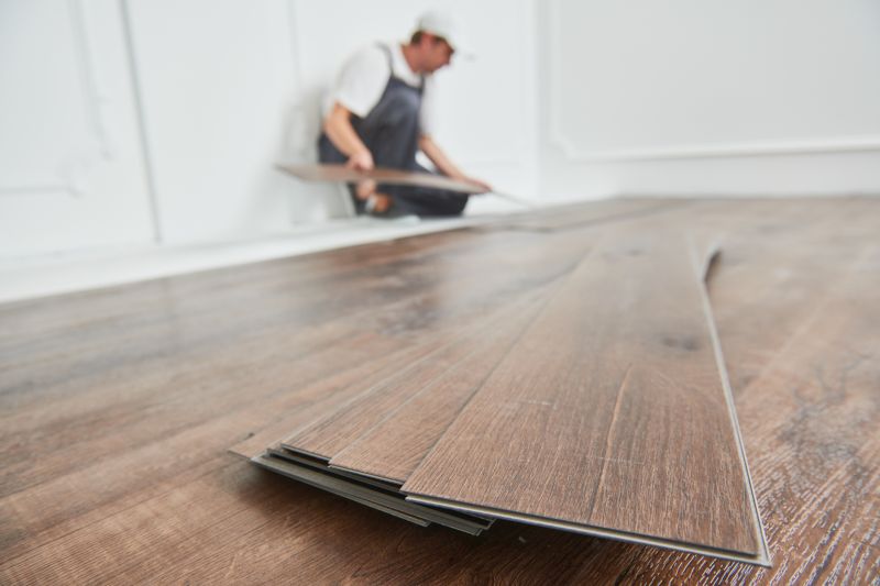Wide Plank Floor Installation
